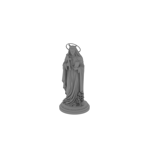Saint Abra of Poitiers - Devotional Statue.stl