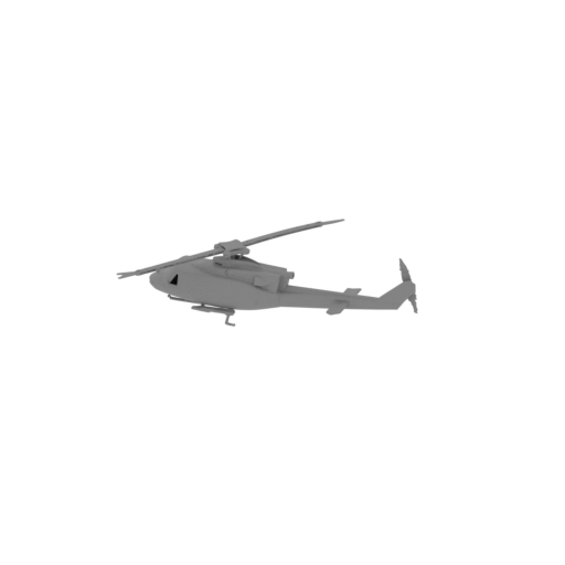 Bell 412 Helicopter.stl