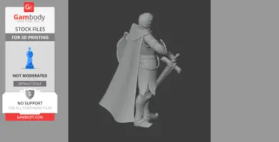 Tachibana Muneshige Samurai - Historical Warrior STL