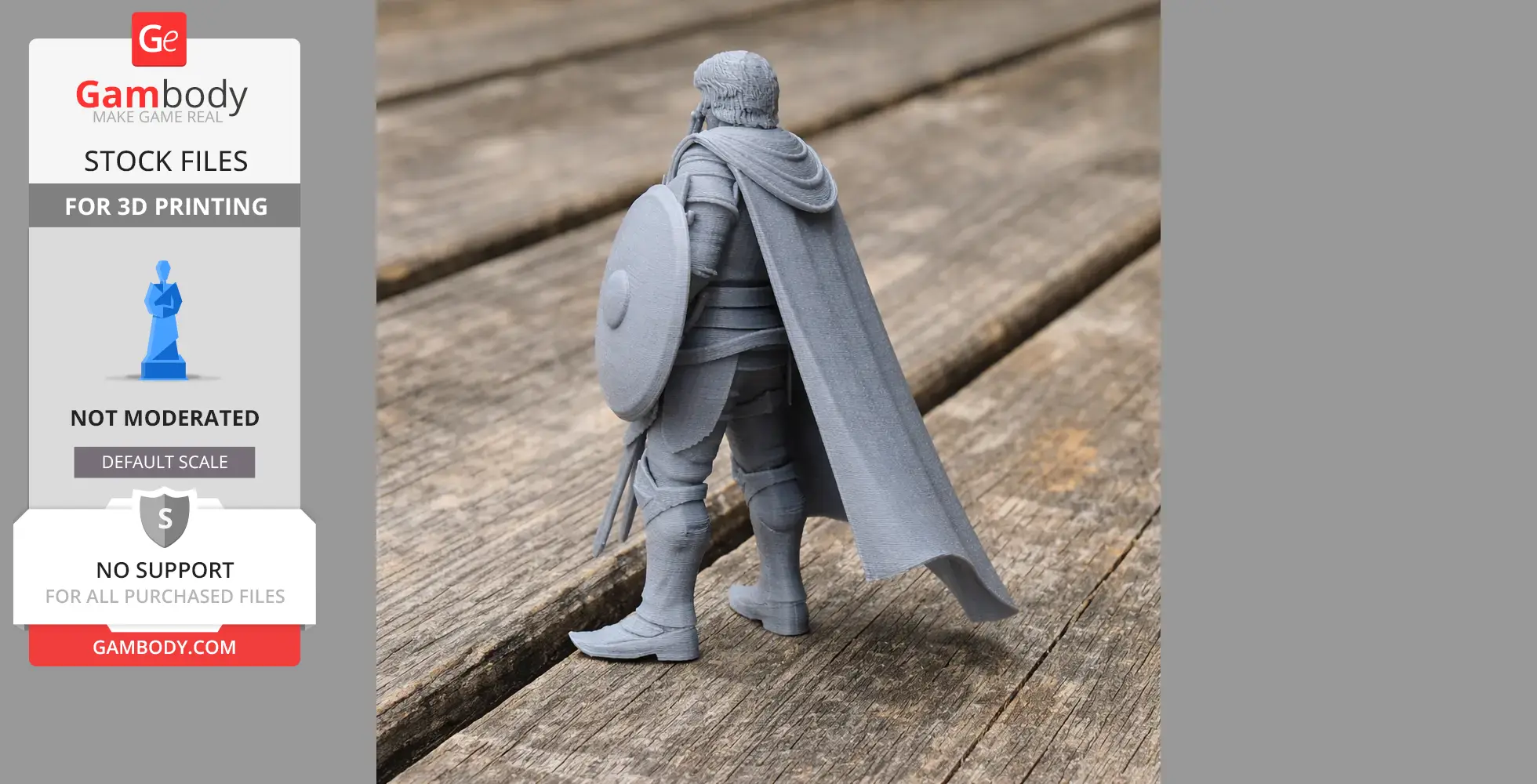 Tachibana Muneshige Samurai - Historical Warrior STL