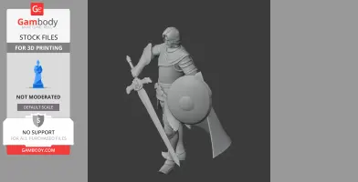 Tachibana Muneshige Samurai - Historical Warrior STL