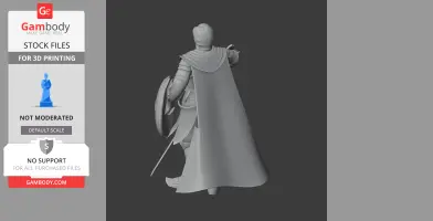 Tachibana Muneshige Samurai - Historical Warrior STL