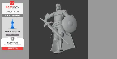 Tachibana Muneshige Samurai - Historical Warrior STL