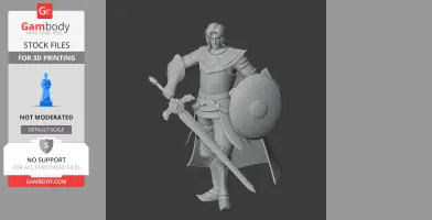 Tachibana Muneshige Samurai - Historical Warrior STL
