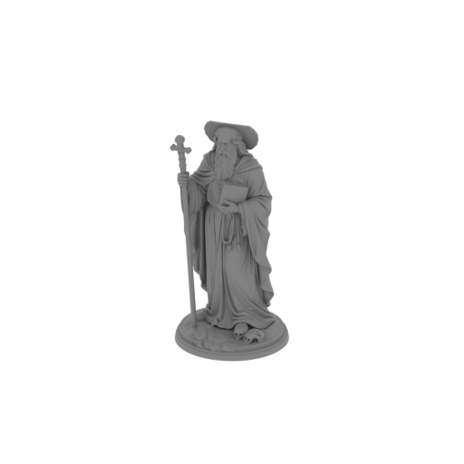 Saint Abraham Kidunaia - Devotional Statue.stl