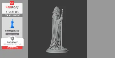 Saint Abraham Kidunaia - Devotional Statue - STL 3D Print
