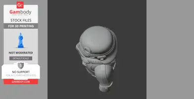 Tom Cat Stormtrooper Ring Figure - Mashup Figure STL