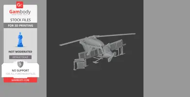 Bell 429 - Scale Vehicle STL