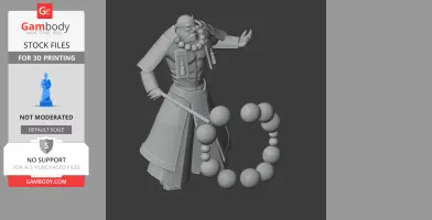 Taira no Kiyomori Samurai - Historical Warrior STL