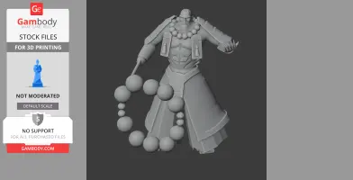 Taira no Kiyomori Samurai - Historical Warrior STL