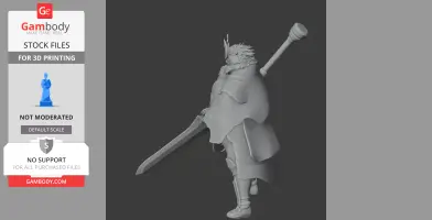 Takeda Shingen Samurai - Historical Warrior STL
