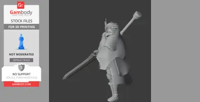 Takeda Shingen Samurai - Historical Warrior STL