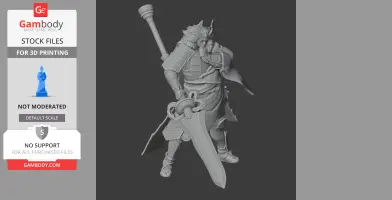 Takeda Shingen Samurai - Historical Warrior STL