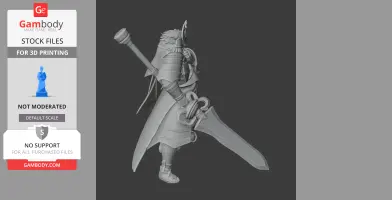 Takeda Shingen Samurai - Historical Warrior STL