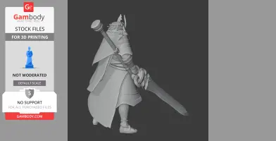 Takeda Shingen Samurai - Historical Warrior STL