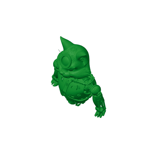 Tom Cat Terminator Ring Figure.3mf