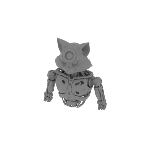 Tom Cat Terminator Ring Figure.stl