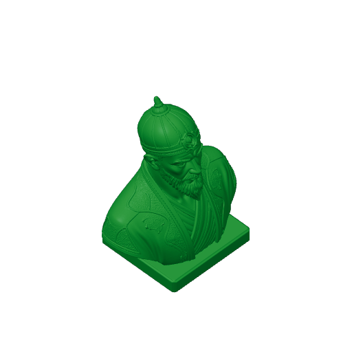 Tamerlane Bust.3mf