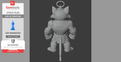 Tom Cat Thanos Ring Figure - Mashup Figure STL