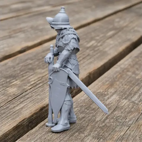 Theodoric the Great Ancient Warrior - Historical Warrior STL
