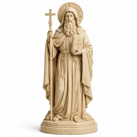 Saint Abraham of Cyrrhus - Devotional Statue - STL 3D Print