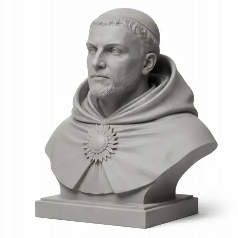 Thomas Aquinas Bust - Historical Warrior STL