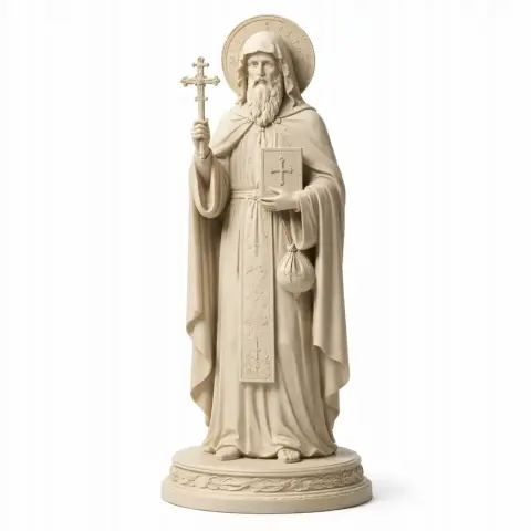 Saint Abraham of Rostov - Devotional Statue - STL 3D Print