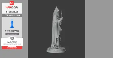 Saint Abraham of Rostov - Devotional Statue - STL 3D Print