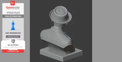 Thomas Edison Bust - Historical Warrior STL