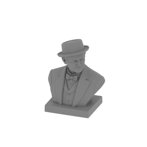 Thomas Edison Bust.stl