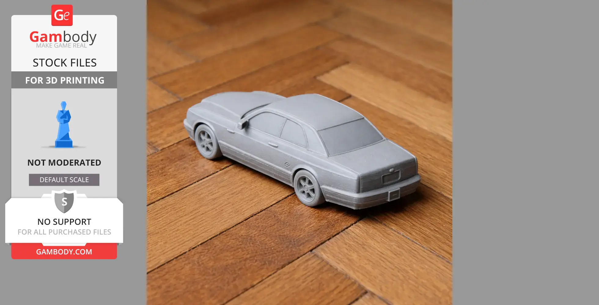 Bentley Continental R - Scale Vehicle STL
