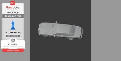 Bentley Continental R - Scale Vehicle STL