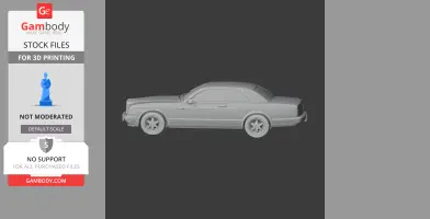 Bentley Continental R - Scale Vehicle STL