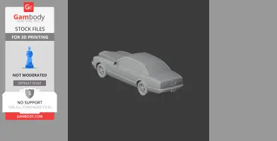 Bentley Continental R - Scale Vehicle STL