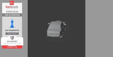 Bentley Continental R - Scale Vehicle STL