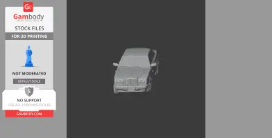 Bentley Continental R - Scale Vehicle STL