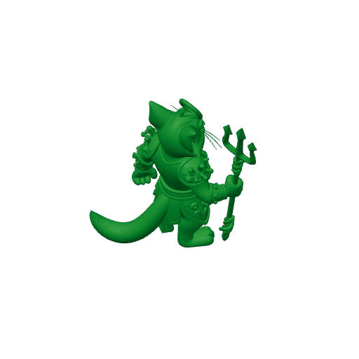 Tom Cat Poseidon Ring Figure.3mf