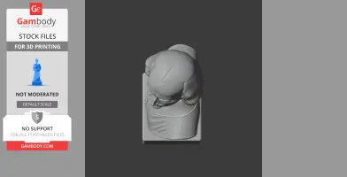 Thomas Hobbes Bust - Historical Warrior STL