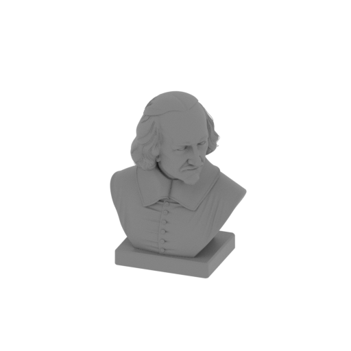 Thomas Hobbes Bust.stl