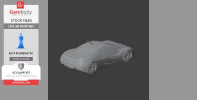 Autobacs Sportscar Laboratory - Scale Vehicle STL