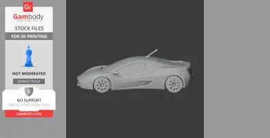 Autobacs Sportscar Laboratory - Scale Vehicle STL