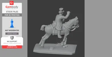 Thomas Picton Napoleonic Soldier - Historical Warrior STL