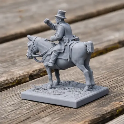 Thomas Picton Napoleonic Soldier - Historical Warrior STL