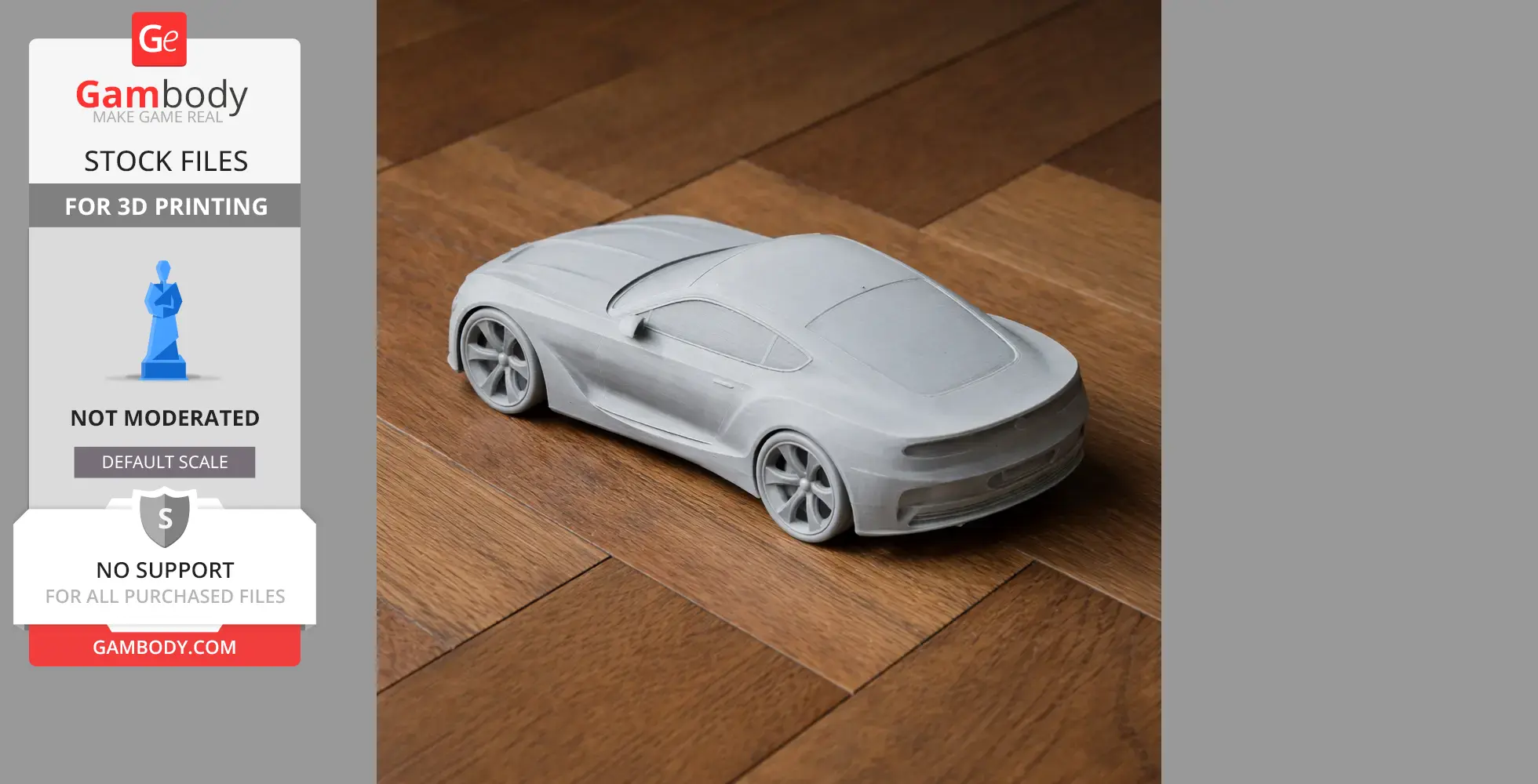 Bentley EXP 10 Speed 6 - Scale Vehicle STL