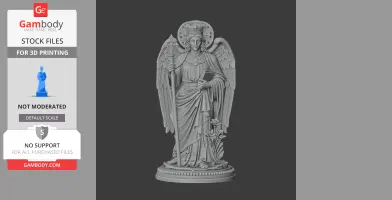 Saint Absadah - Devotional Statue - STL 3D Print