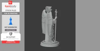 Saint Absadah - Devotional Statue - STL 3D Print