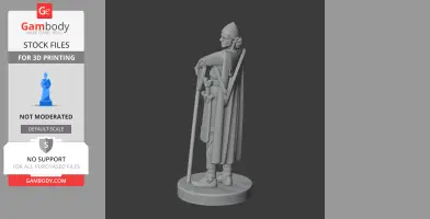 Thorfinn Karlsefni Viking - Historical Warrior STL