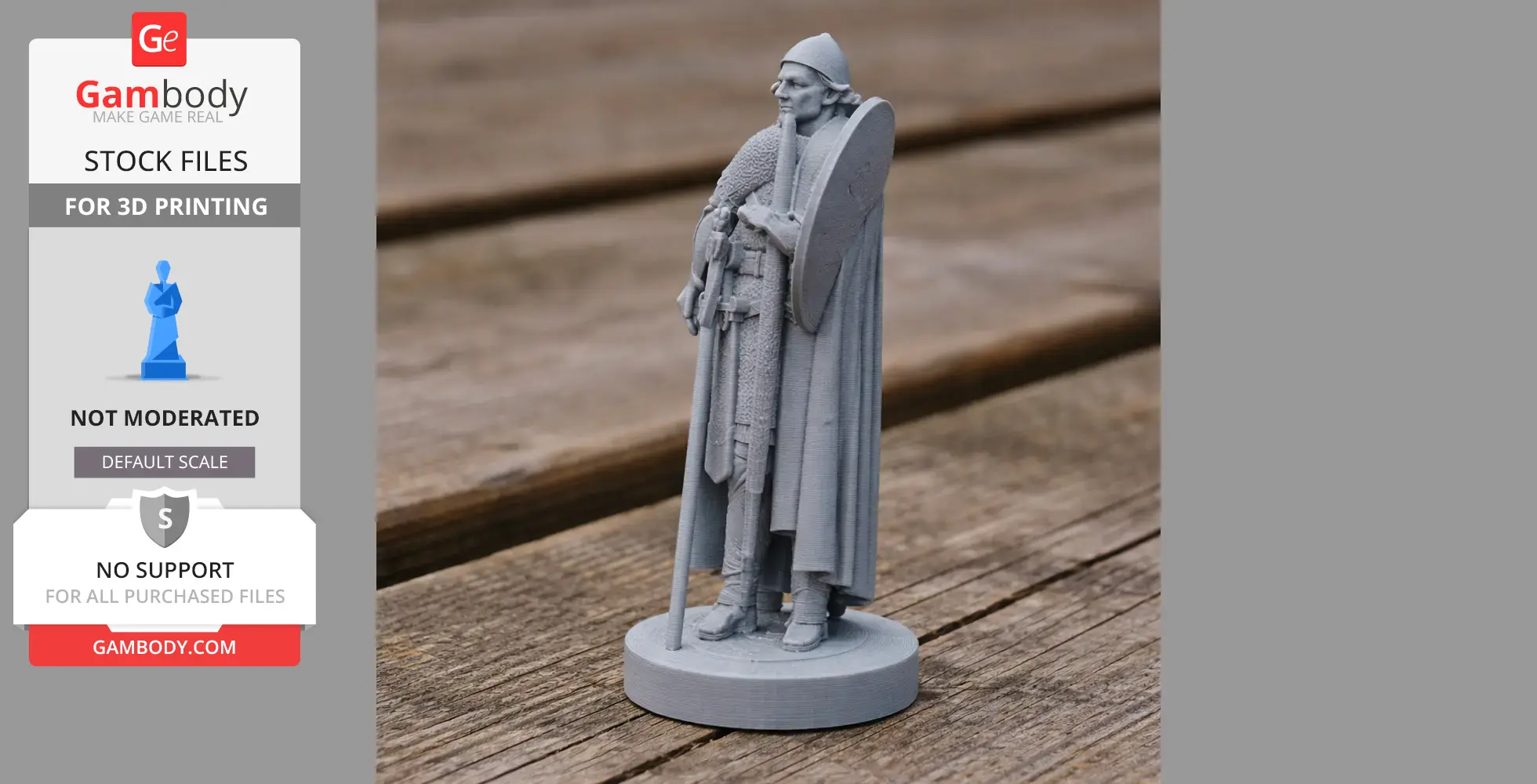 Thorfinn Karlsefni Viking - Historical Warrior STL