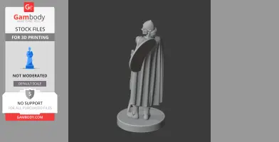 Thorfinn Karlsefni Viking - Historical Warrior STL