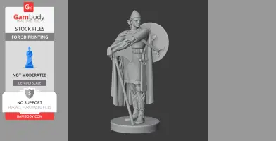 Thorfinn Karlsefni Viking - Historical Warrior STL